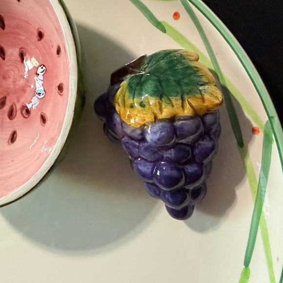 WORLD BAZAARS INC Fruit Serving Tray with Bowl - Picture 5 of 12